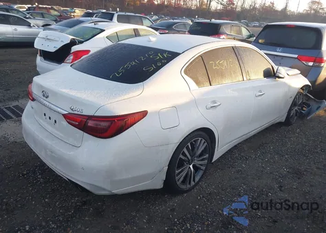 2020 Infiniti Q50 Sport Awd из США, поврежденный, VIN JN1EV7AR9LM253234